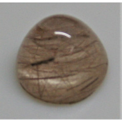 Natürlicher Bergkristall m. Rutil